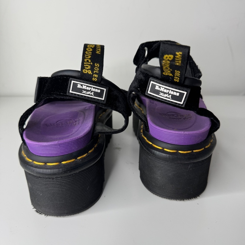 Dr. Martens X-Girl Velvet Platform
Strap Sandals 6 - Picture 9 of 11